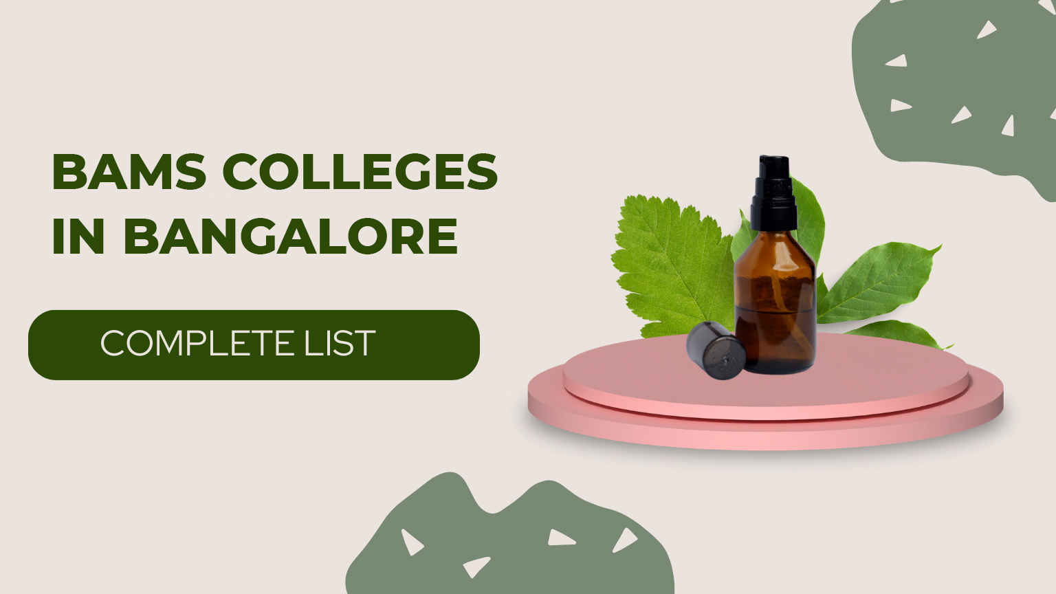 BAMS Colleges in Bangalore List of Ayurvedic Colleges 2024