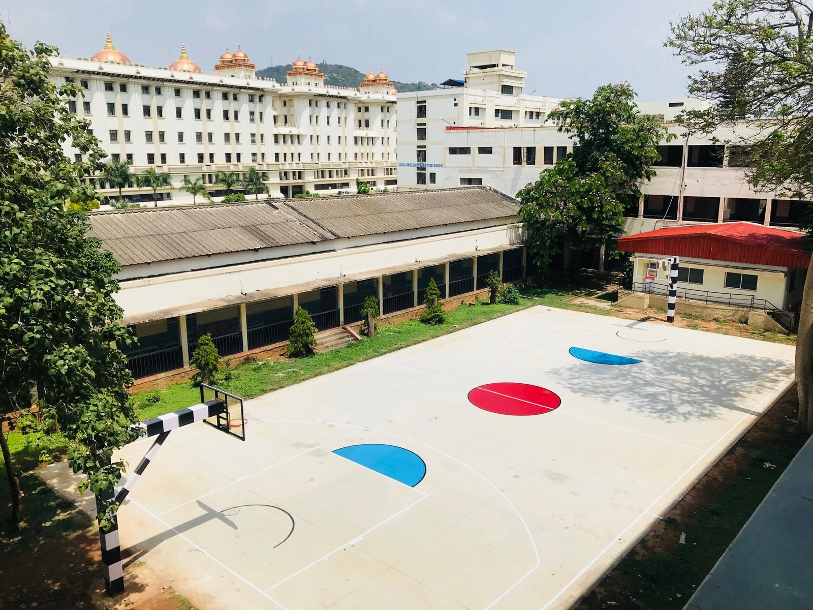JSS Nursing College Mysore Basket ball court