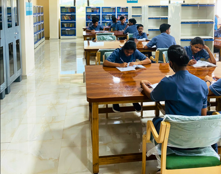 Suyog Nursing College Mysore library