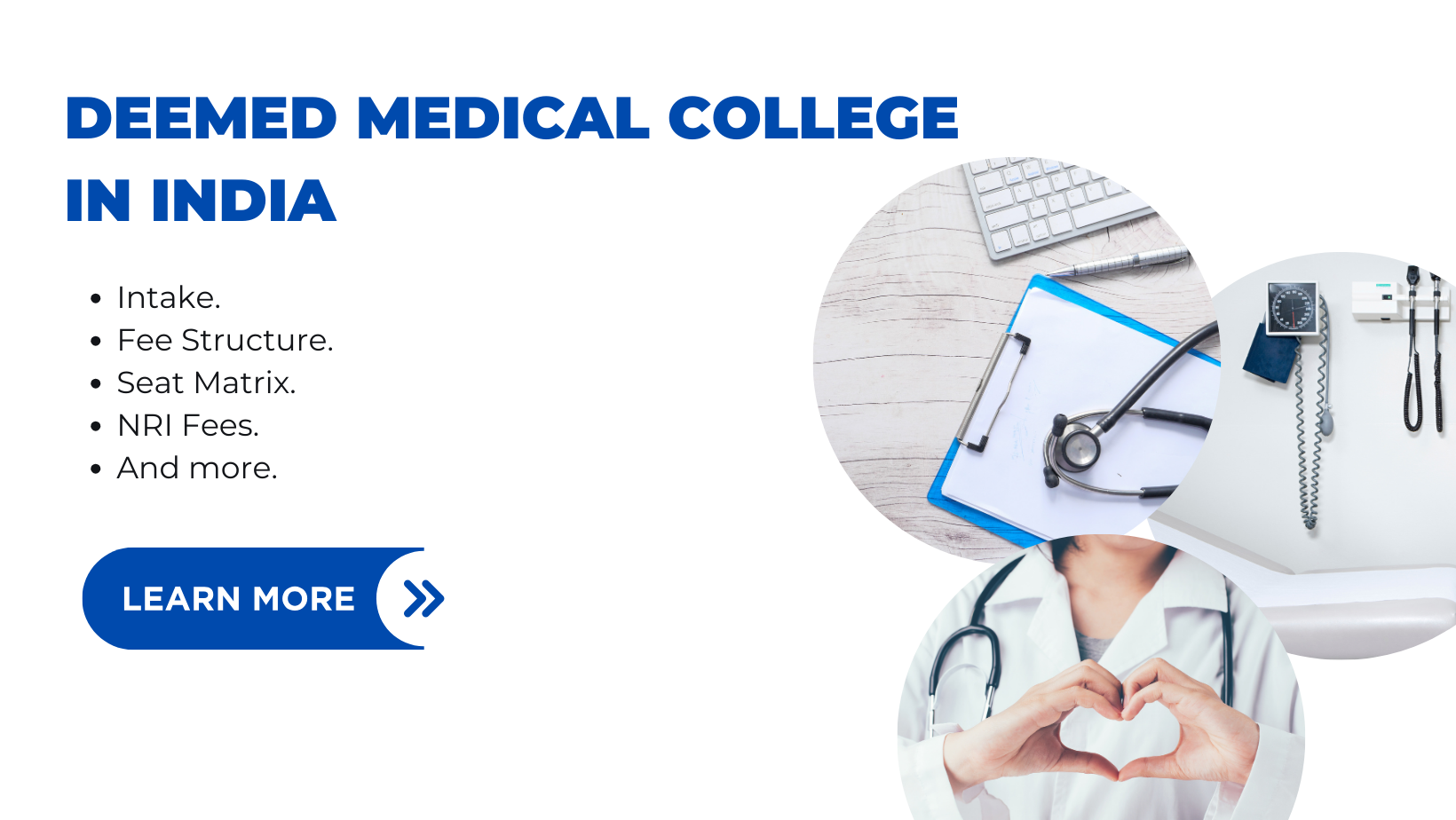 Deemed Medical Colleges in India Fee Structure NMC Approved