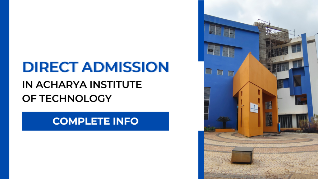 Direct admission in acharya engineering college bangalore