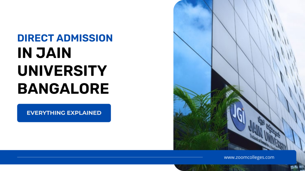 Direct admission in Jain university bangalore