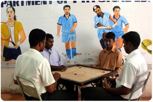 Vinayaka Missions Kirupananda Variyar Medical College Salem   indoor games