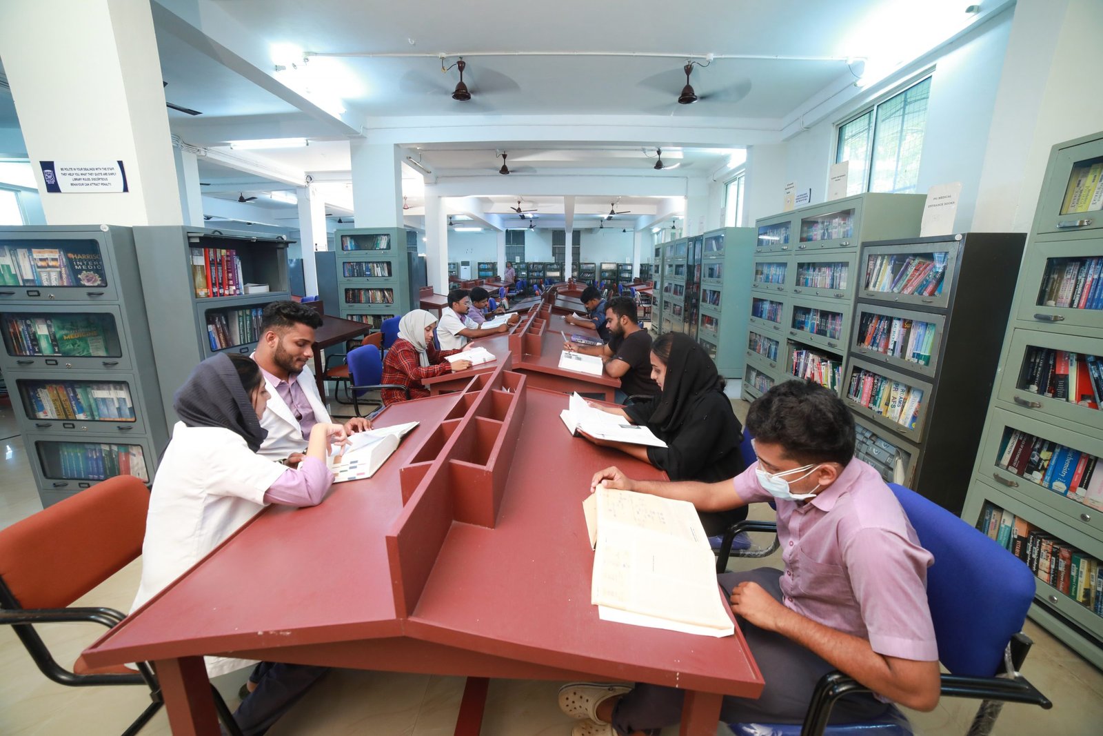 MES Medical College Malappuram Library