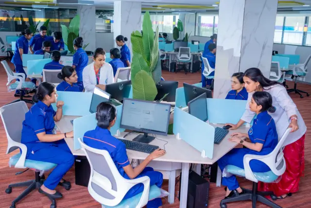 BGS Global College of Allied Health Sciences Bangalore Computer Labs