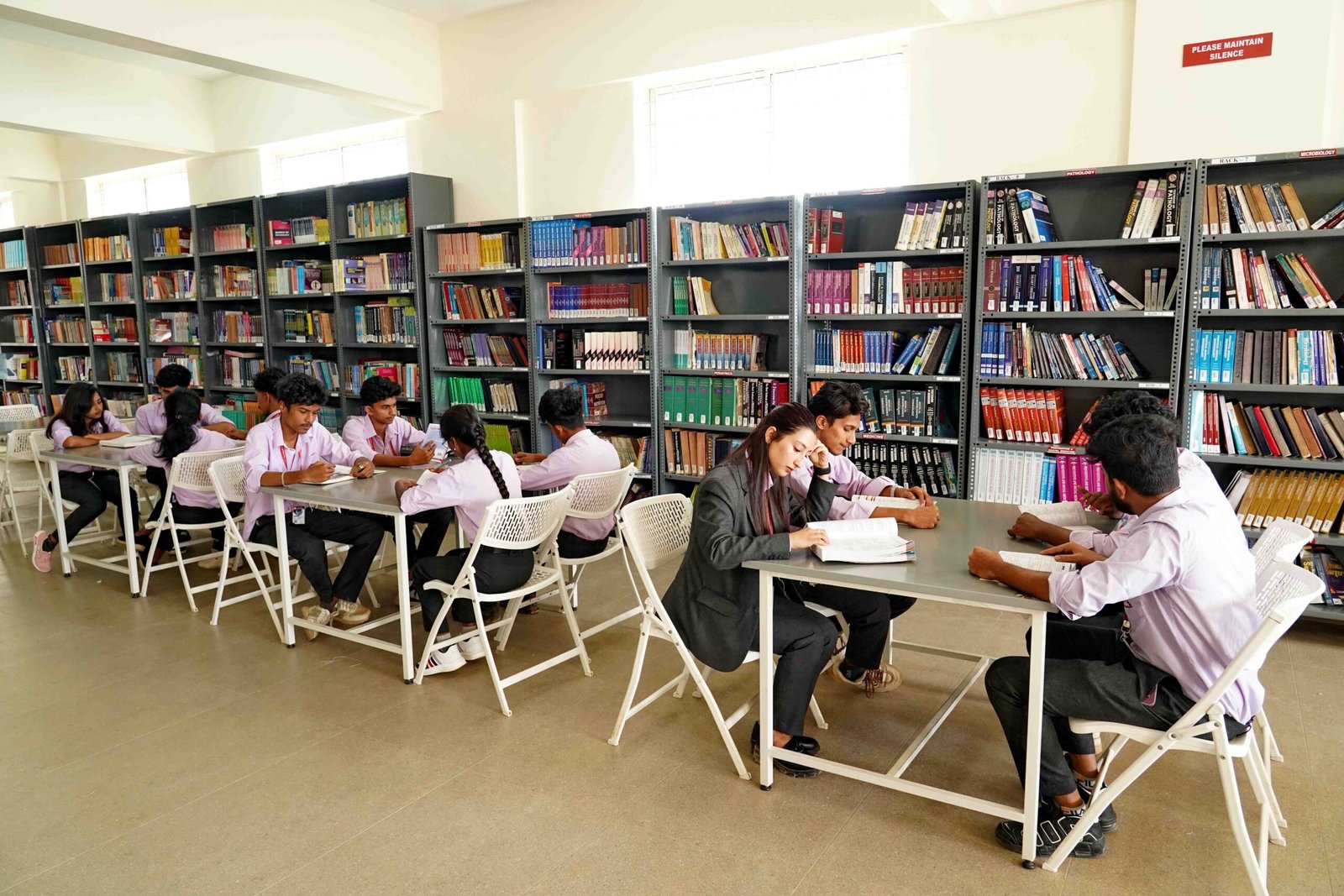 MVM College of Allied Health Science Bengaluru Library